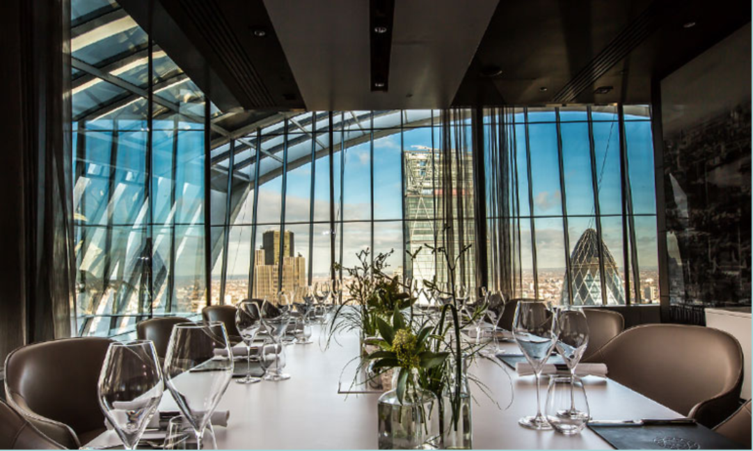 sky garden private dining room