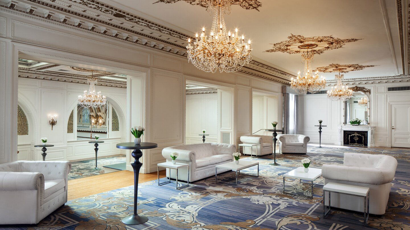 French Parlor at Palace Hotel, A Luxury Collection Hotel, San Francisco ...