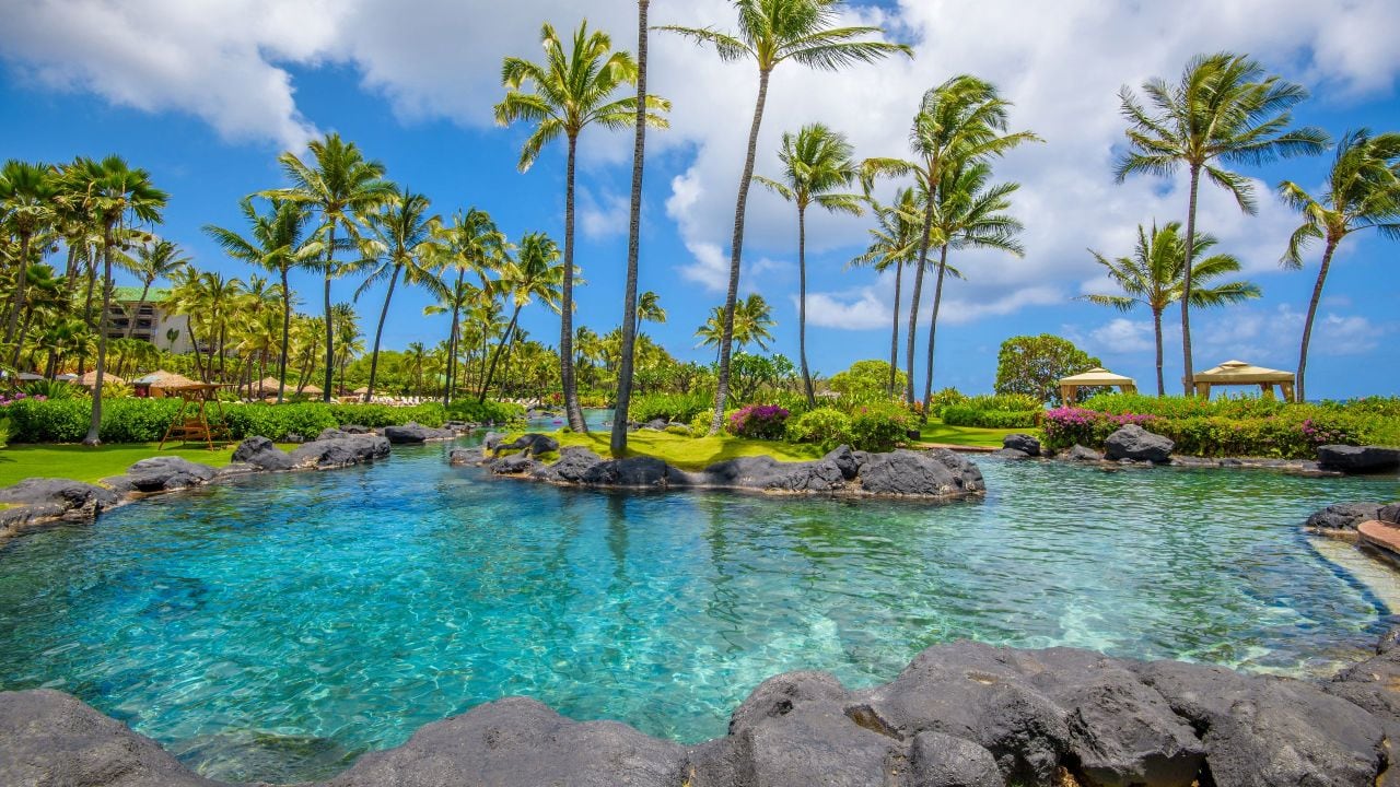 Shipwreck Lagoon Beach At Grand Hyatt Kauai Resort And Spa, Koloa ...