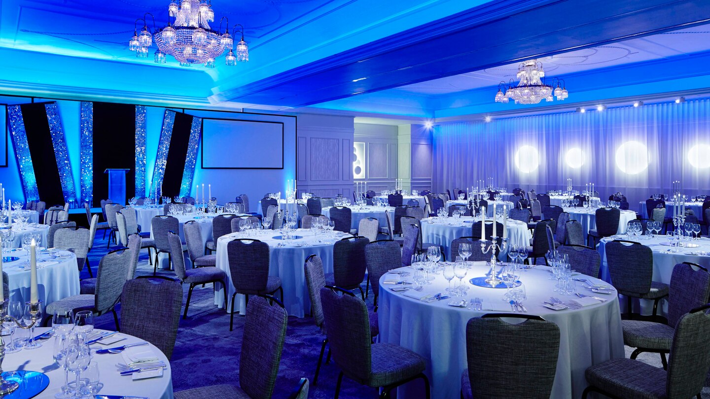 Westminster Ballroom at London Marriott Hotel Grosvenor Square, London ...